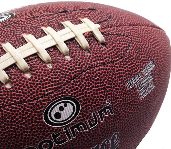 Optimum Enforce American Football, Maroon, Full Size - Image 4
