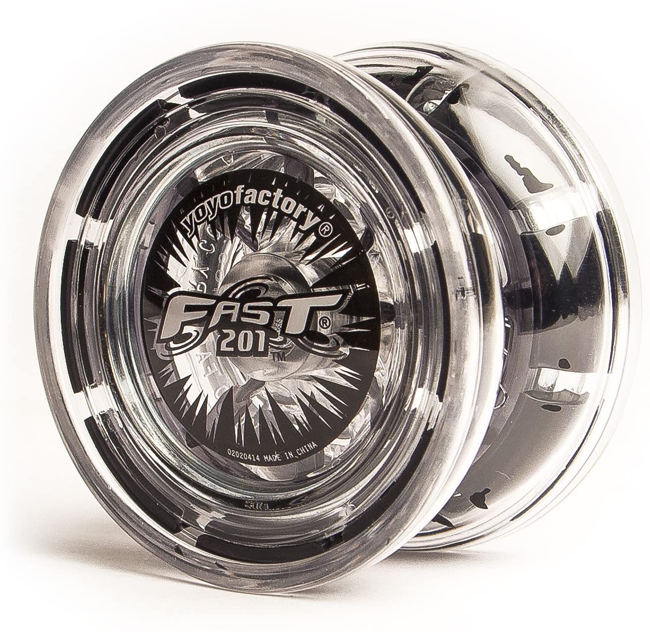 YoyoFactory FAST 201 YoYo Black (Ideal for beginners, Modern