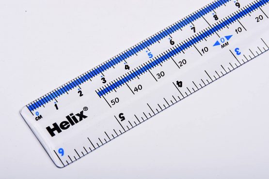Helix 6 inch 15cm Clear Ruler - Image 4