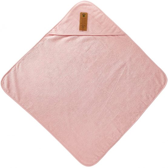 Arus Baby Organic Turkish Cotton Terry Hooded Towel Terry Wipes Wash Cloth Set, Blue, 0-6 Months - Image 2