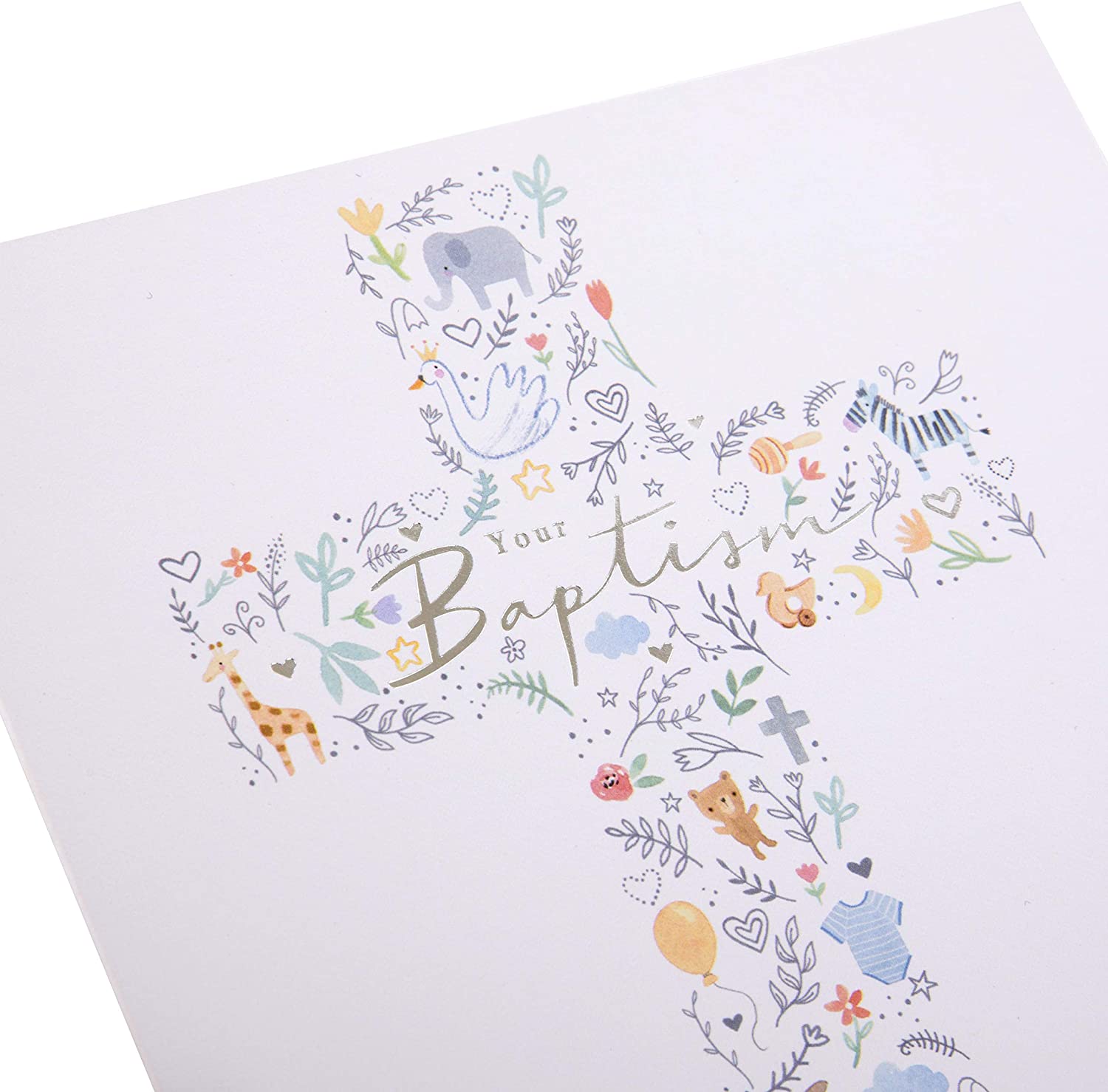 Baptism Celebration Card from Hallmark – Contemporary Design with ...