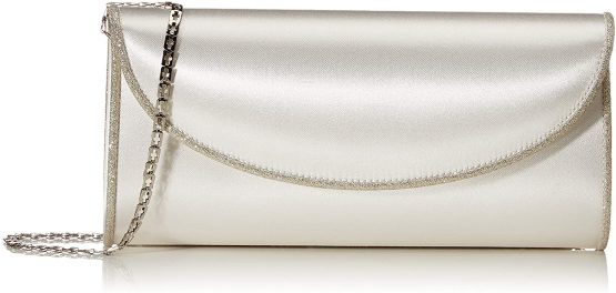 Rainbow Club Women's Viki Clutch, Ivory, 23 cm x 10 cm
