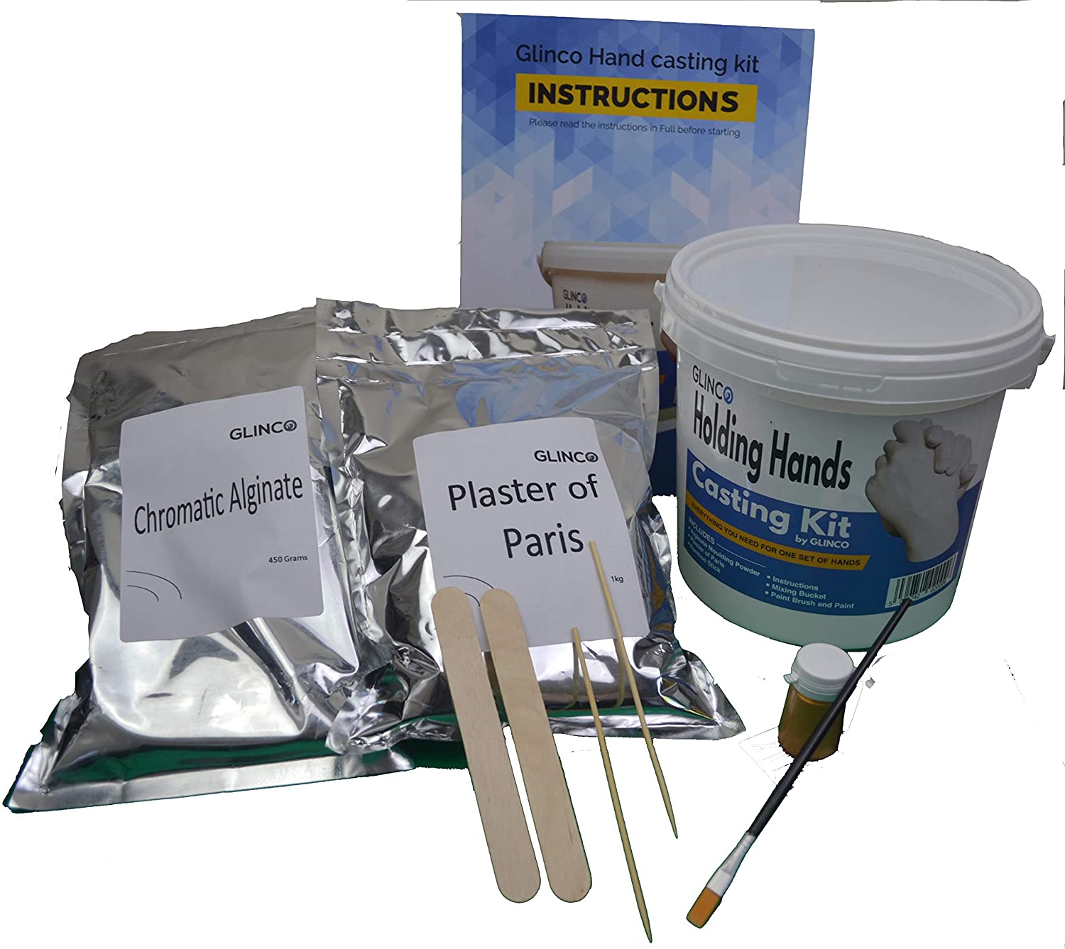 Keepsake Mold Hand Casting Kit & Powder Mixing Bucket, Plaster, Alginate  Molding