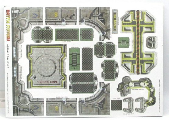 Battle Systems Sci-Fi Terrain - 28mm Modular 3D Space Terrain - Perfect for Wargaming and Roleplaying Tabletop Games - Full Colour Printed 3D 40K Multi Level Building Models (Arrival Bay) - Image 2
