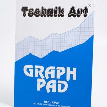 Clairefontaine 'Technik Art' Graph Pad, A4, 1/5/10 mm Grid, 40 leaves
