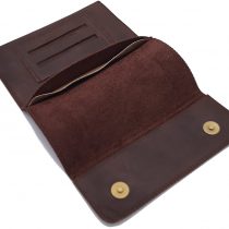 GERMANUS Tobacco Pouch from Genuine Leather - Made in EU - Strong Calf