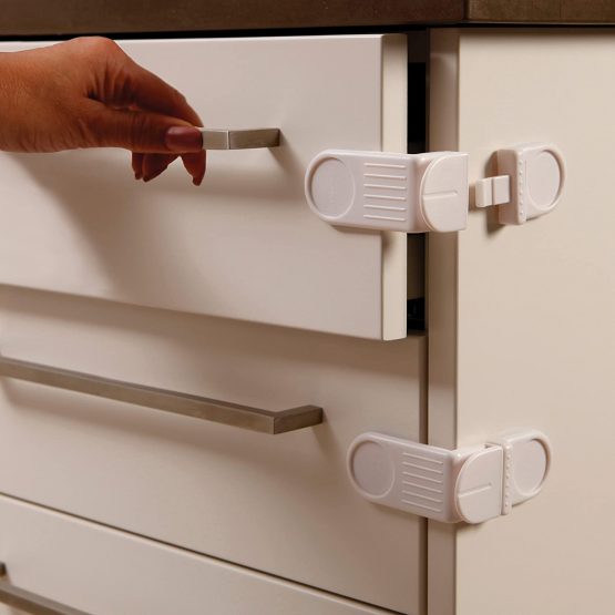 Dreambaby Angle Locks - Extra Value (Pack Of 4, White) - Image 4
