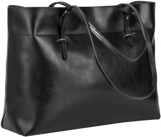 S-ZONE Women's Vintage Genuine Leather Tote Shoulder Bag Handbag