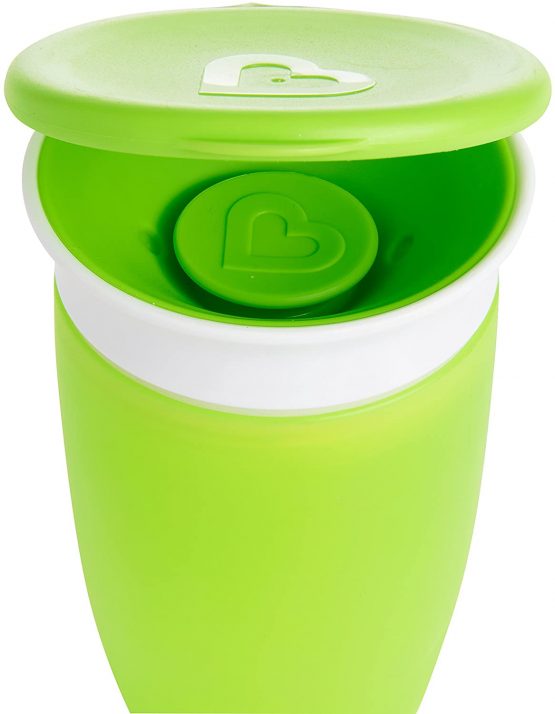 Munchkin Miracle Cup Lids, Fit All Miracle Cup Styles, Multicoloured, Pack of 4 - Image 3