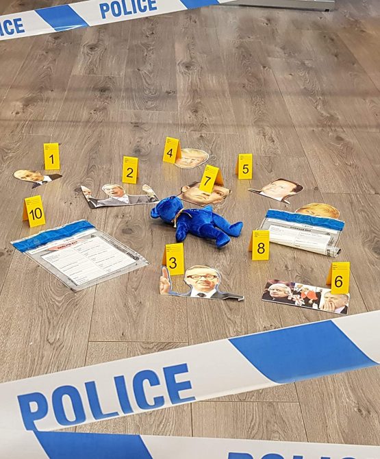 Kobe1 Police,Crime Scene Kit: Police Tape (6mx1),Evidence Bags (x2),Photo Evidence Frames(7cm x 4cm Folded) (Frames 1-10) - Image 4