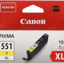 Canon Cli-551xl High Capacity Ink Cartridge, Yellow - CLI551Y XL