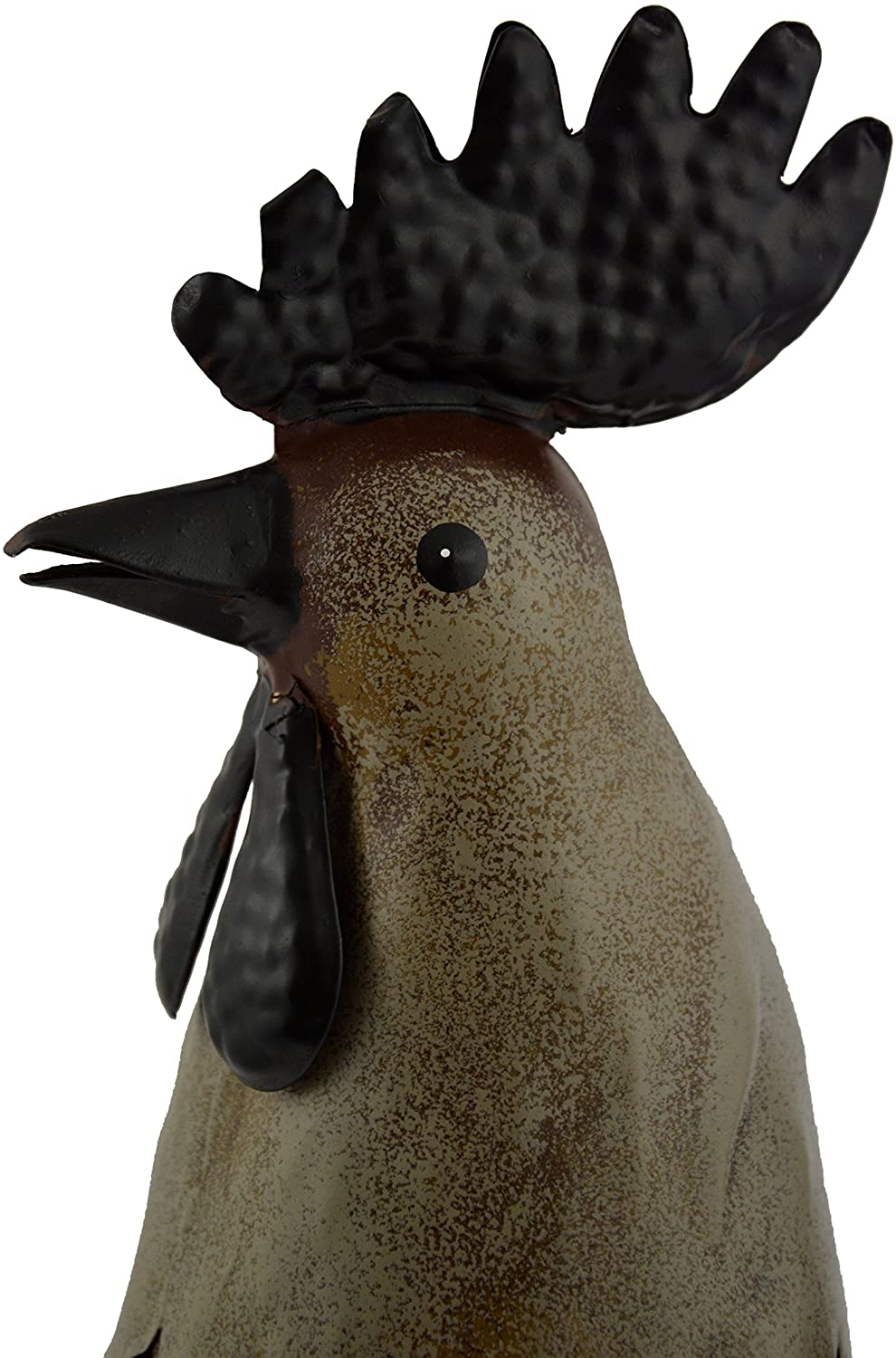Green Jem GSGD56 Cockerel Metal Garden Decoration Ornament, Multi-Colour, 37x17x49 cm - Image 4