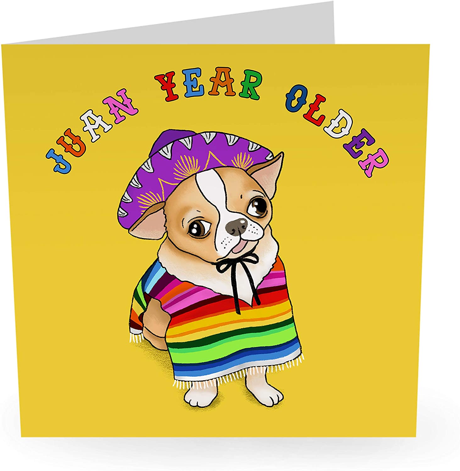 Central 23, Funny Birthday Card, 'Juan One Year Older' For Him or Her
