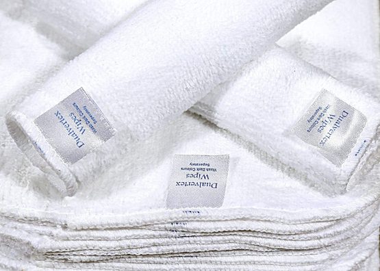 25 Bamboo Terry Washable & Reusable Cloth - Reusable Wipes from Natural Thread Baby Wipes/Face Wipes/Hand Wipes - Reusable Baby Wipes with 2in1 Laundry Bag/Carrying Bag - Image 2