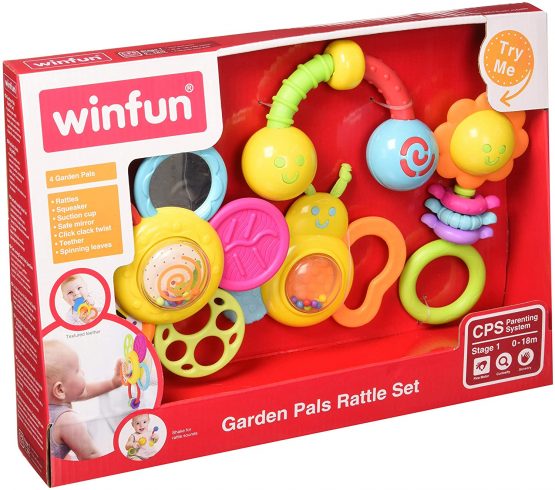 winfun Rattles Set Tiger