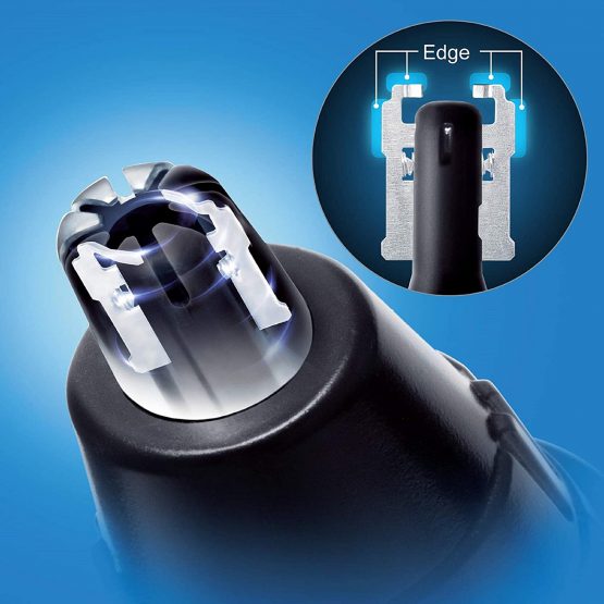 Panasonic ER-GN30 Wet and Dry Electric Nose, Ear and Facial Hair Trimmer for Men - Image 3