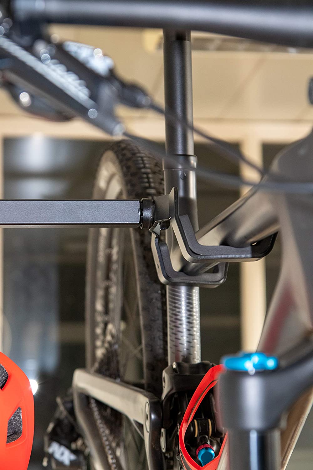 BBB Cycling Bike Wall Mounts I Bike Rack For Garage Bicycle Wall Mount I Bike Wall Hanger Mountain Bike And Road Bike I WallMount Deluxe BTL-150 - Image 2