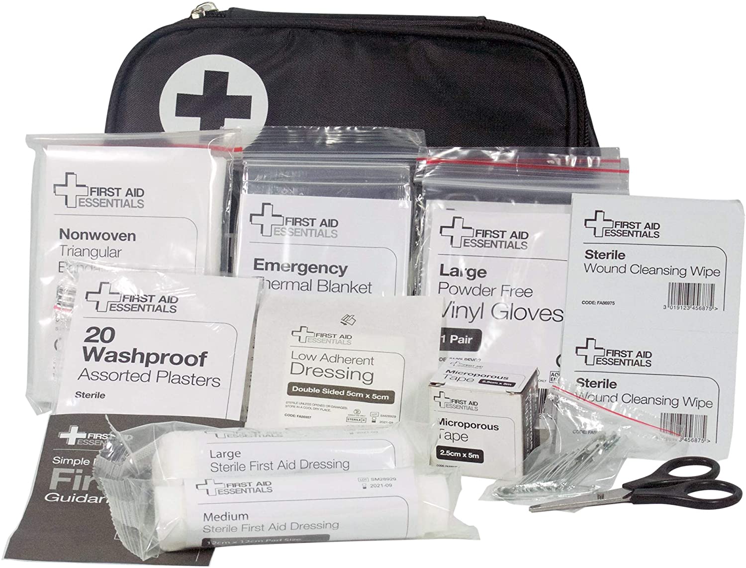 AA Standard First Aid Kit - AA0095 - Family Essential For Car Home Holidays Travel Camping Caravans Office - Image 2