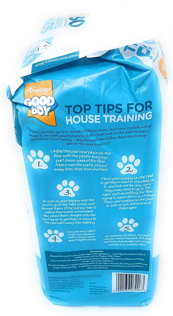 Good Boy Ultra Absorbant Layer Lock Protection Puppy Training Pads - 30 Pack - Image 3