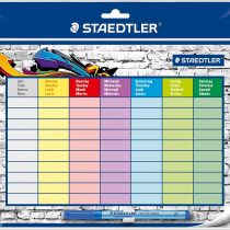 Staedtler Lumocolor 641 SP2 Hour Plan Dry Clean with correctable, DIN A4 Format