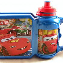 Disney 59372 - Cars Combi set lunch box plus water bottle, multicoloured