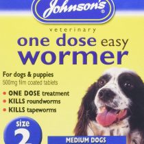Johnson's Vet Easy One Dose Wormer, Size 2