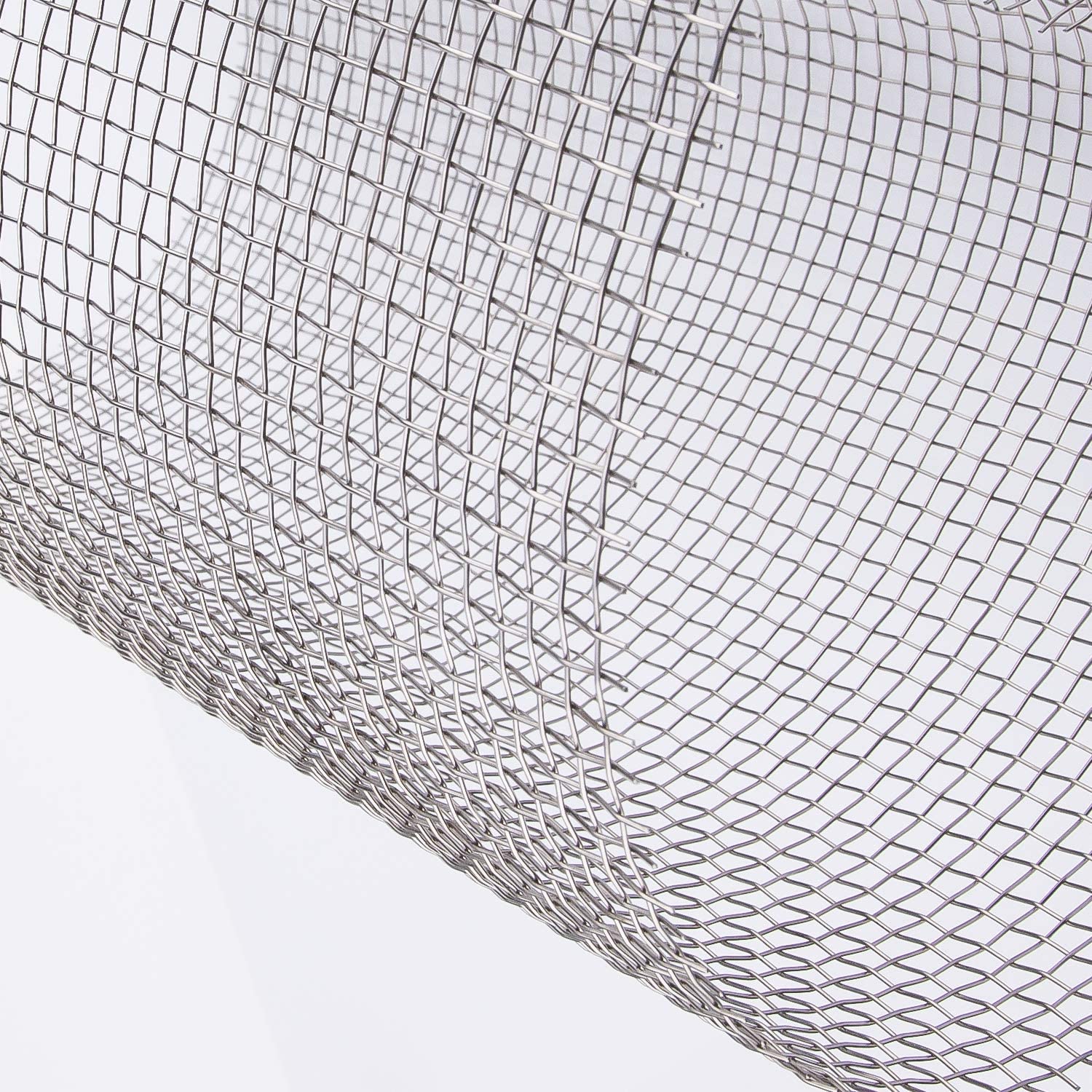 AIEX 304 Stainless Steel Woven Wire 5 Mesh for Air Ventilation 304 Stainless Steel Woven Wire 5 Mesh