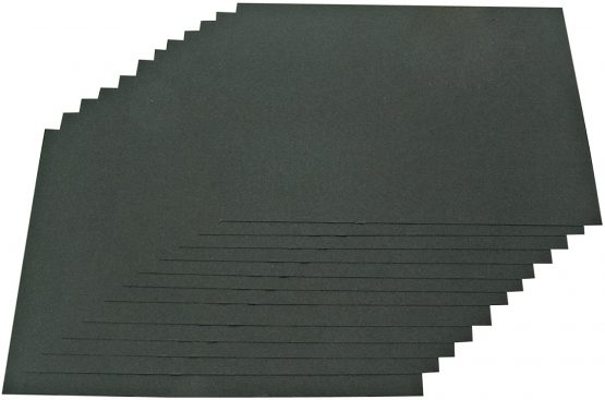 A3 Recycled Black Coloured Card 270gsm Pack of 10 Sheets by BCreative®