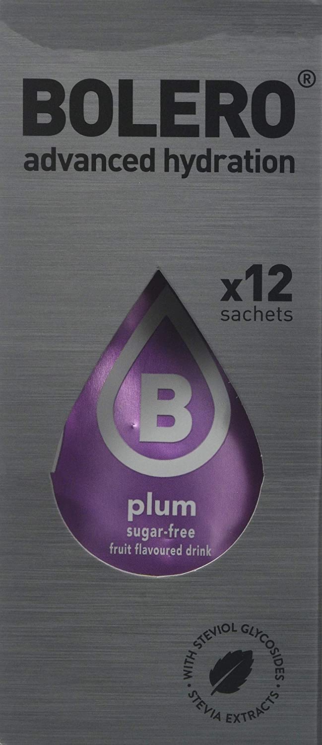 Bolero Classic Powder Sachet, 9 g, Plum, 12-Count