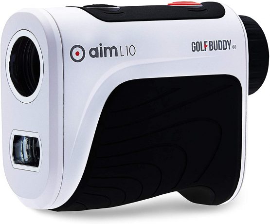 GolfBuddy Unisex's aim L10 Golf Rangefinder, White, One Size