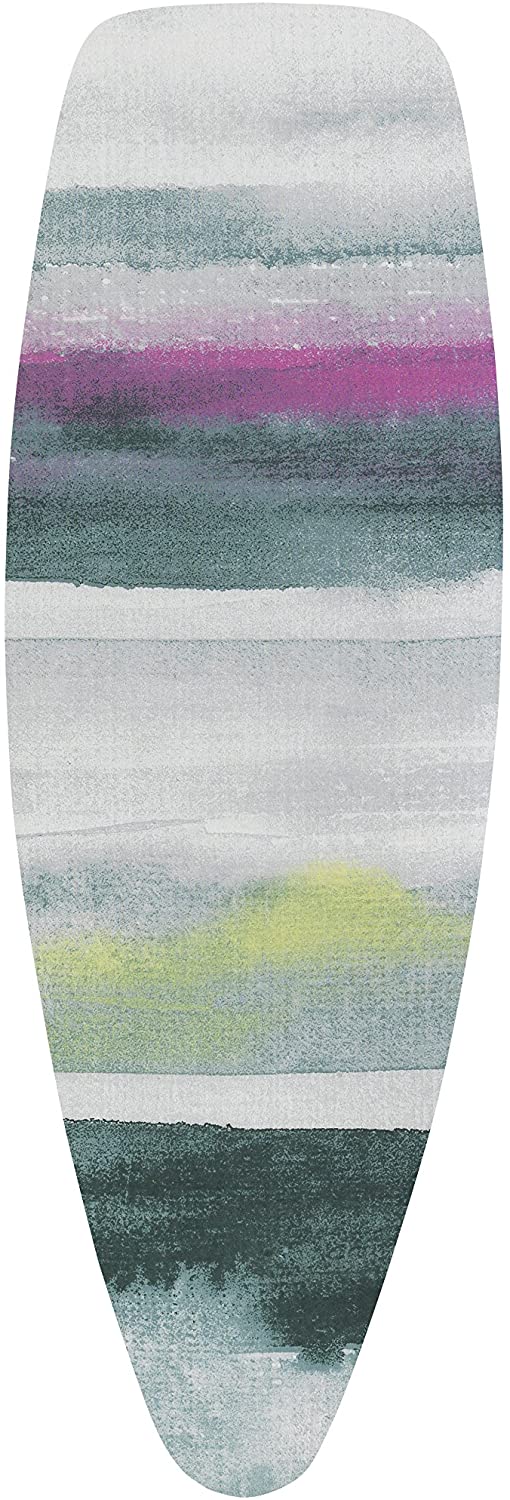 Brabantia 8mm Thick Underlay Ironing Board Cover (D Board/Morning Breeze) Heat-Resistant, Non-Slip, Cord Fastener