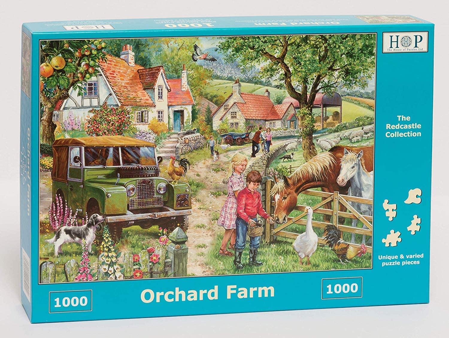 The House of Puzzles – 1000 Piece Jigsaw Puzzle – Orchard Farm – BigaMart