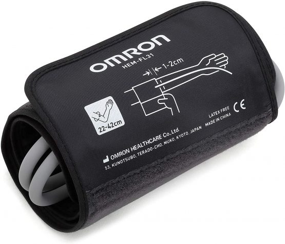 OMRON Intelli Wrap Cuff (22 - 42 cm) HEM-FL31-E for OMRON Upper Arm Blood Pressure Monitors - Image 2