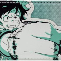 My Hero Academia Deku One for All ID and Card Bi-Fold Wallet Green
