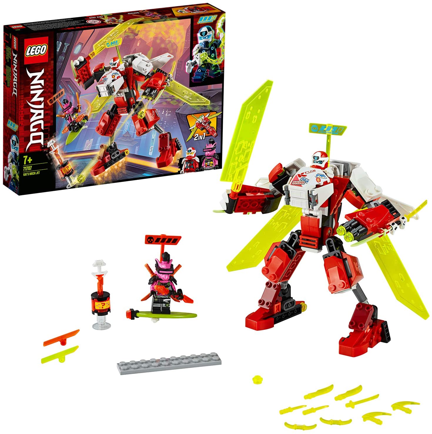 LEGO 71707 Ninjago Kai's Mech Jet, Model Specific