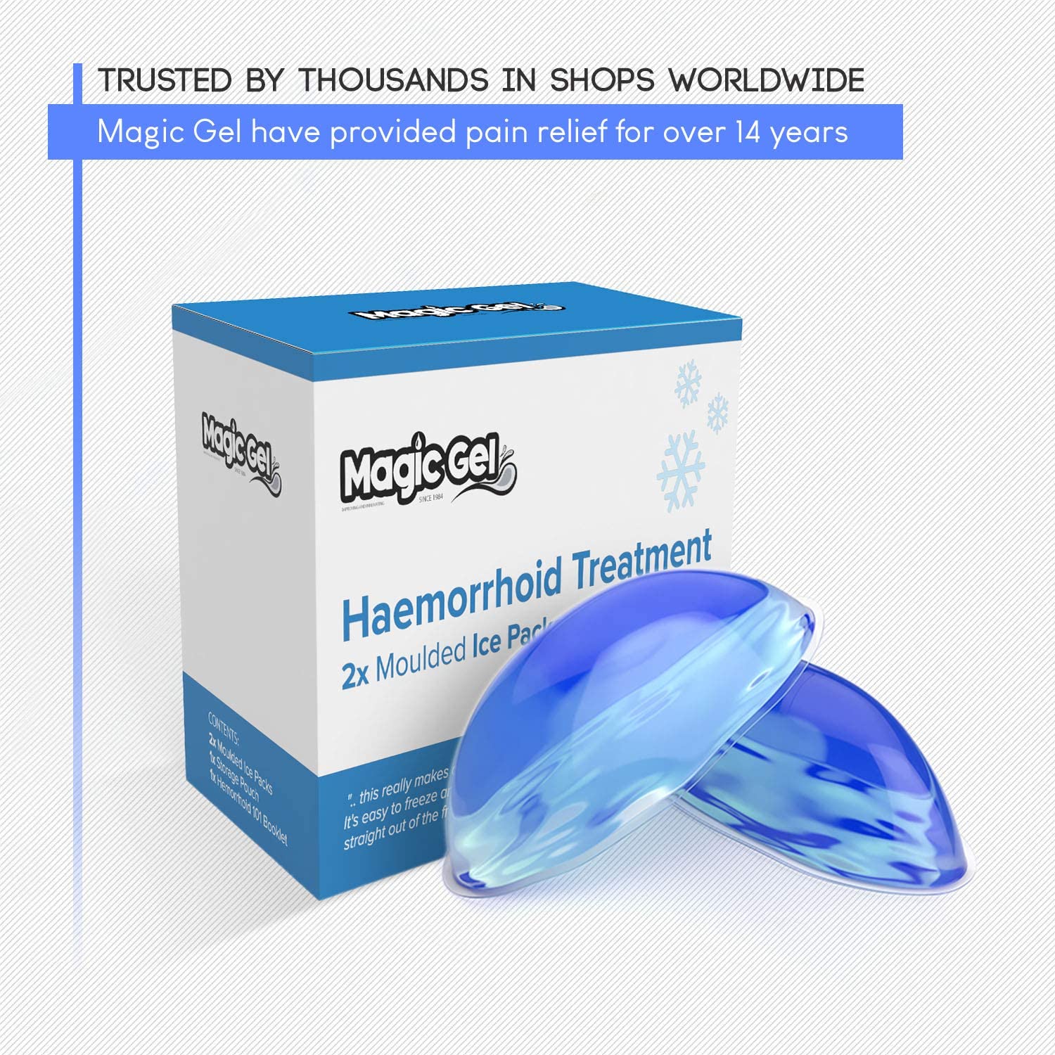 Hemmeroid Treatments Ice Pack for Hemorrhoid, for Internal and