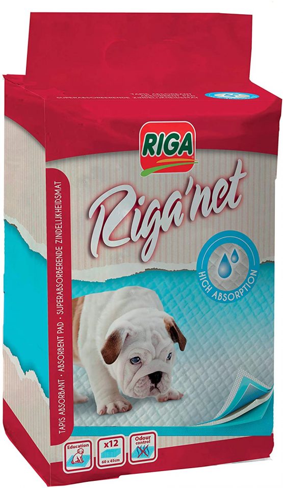Riga 3632 Absorbent Pads for Dogs Pack of 12