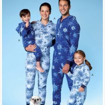 McCall's Patterns 7518 Adult,Mens/Misses/Boy's/Girls/Child Jumpsuit and Dog Coat,Sizes S-XL, Tissue, Multi-Colour, 17 x 0.5 x 0.07 cm