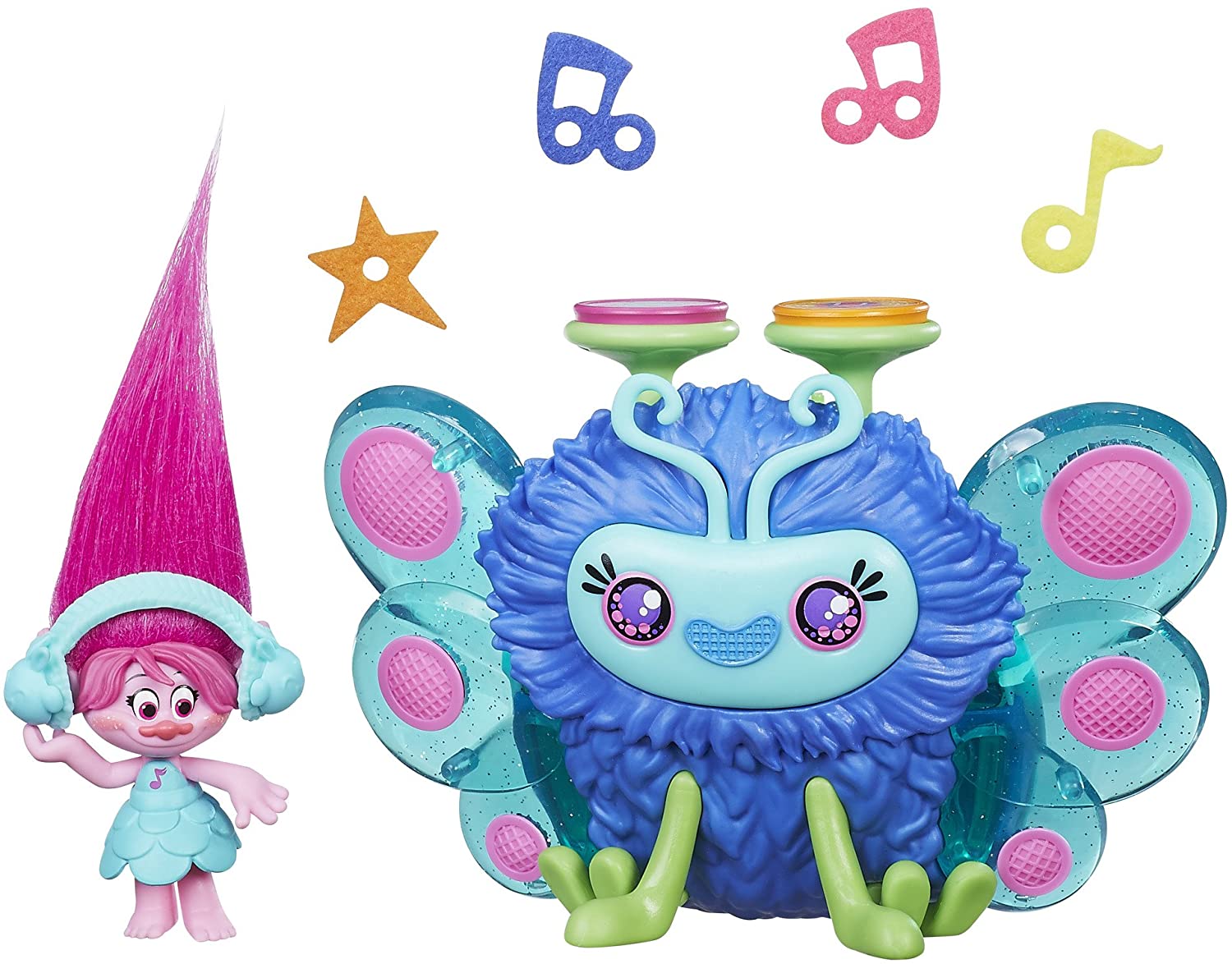 Trolls DreamWorks Poppy's Wooferbug Beats, Brown