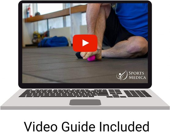 Sports Medica Doctor Developed Lacrosse/Peanut/Double Massage Ball - Perfect for Trigger Point Therapy, Injury, Recovery - VIDEO SERIES and FREE HANDBOOK INCLUDED - Image 2