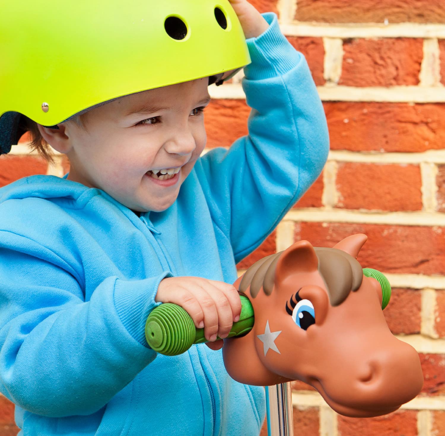 Scootaheadz, Pony for Scooter, Scooter Accessories, Pony Head For Children And Toddler Ride Ons Ages 3 And Up - Image 3