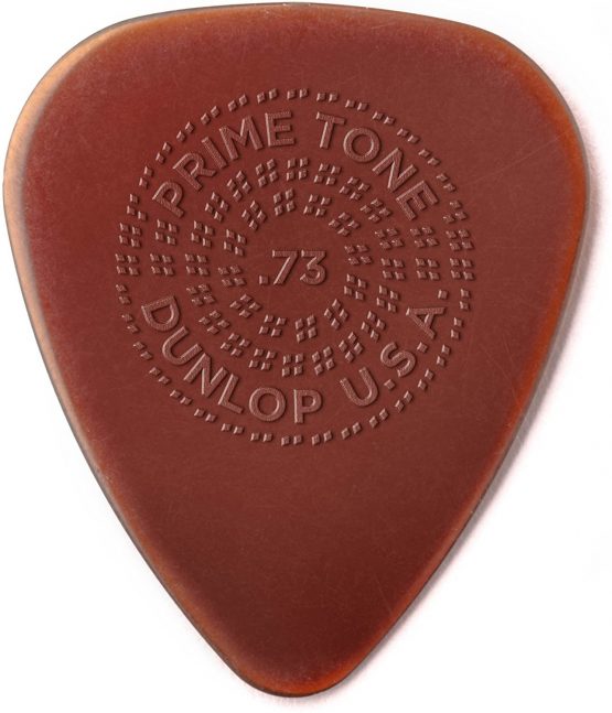Dunlop Primetone Standard .73mm Sculpted Plectra (Grip) - 3 Pack