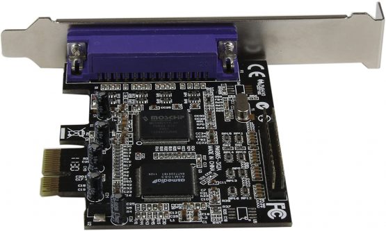 StarTech PEX2PECP2 2 Port PCI Express/PCI-e Parallel Adapter Card, IEEE 1284 with LP Bracket, 2x DB25 (F) PCIE Parallel Port Card - Image 4