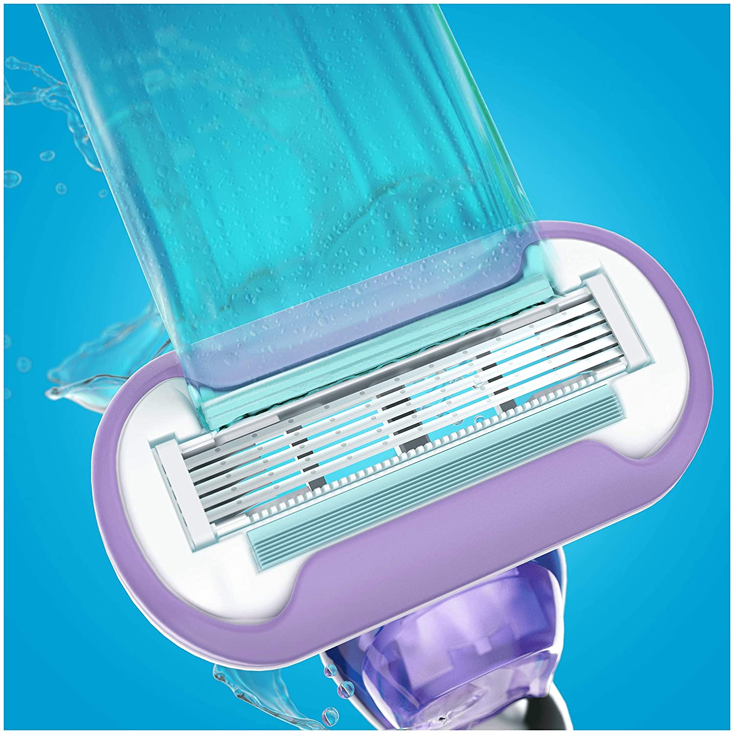 Venus Gillette Extra Smooth Swirl Razor for Women with Flexiball Technology (Packaging May Vary), Chrome - Image 4