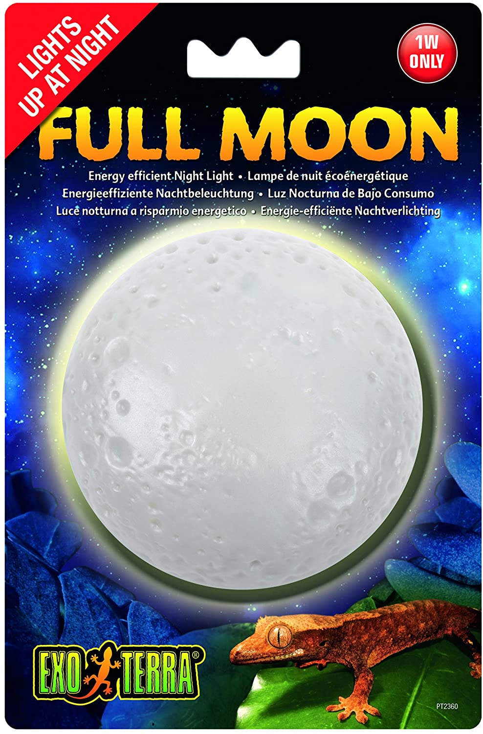 Exo Terra Full Moon Light, dull white, 1-watt