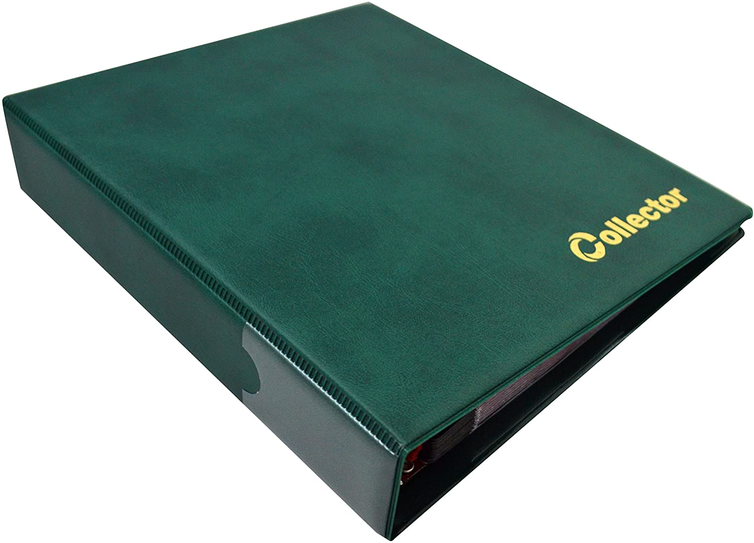 COLLECTOR Coin Album, 221 mix sizes with pages, red dividers & index - Oxford Blue, Large