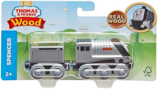Thomas & Friends Thomas and Friends GGG68 Wood Spencer Toy Train, Multi-Colour, 0 - Image 4