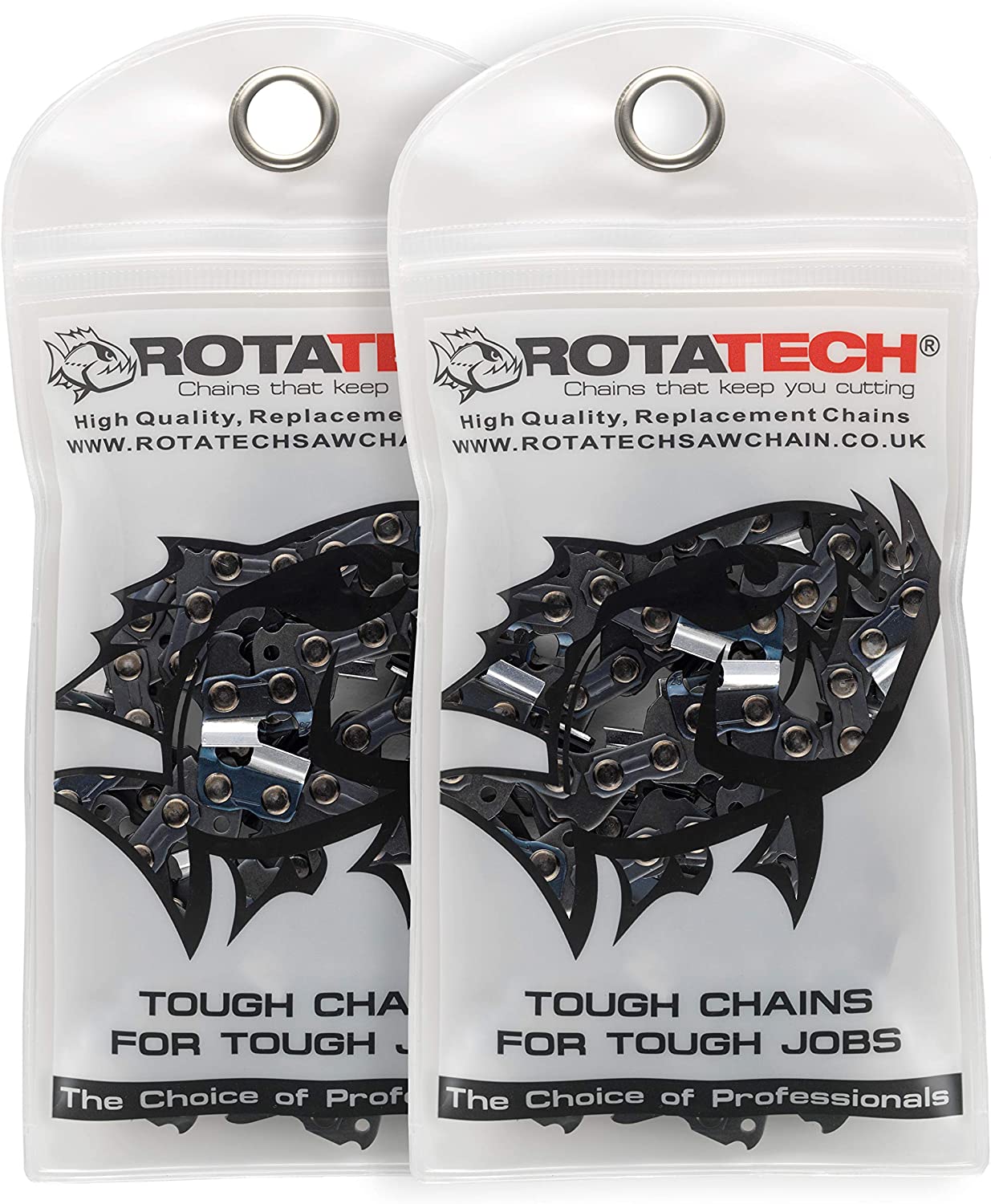 x2 (Two) Genuine Rotatech Chainsaw Chain 35CM 52 Links to Suit Bosch AKE35, AKE35S, AKE35-17S, AKE35-18S, AKE35-19S