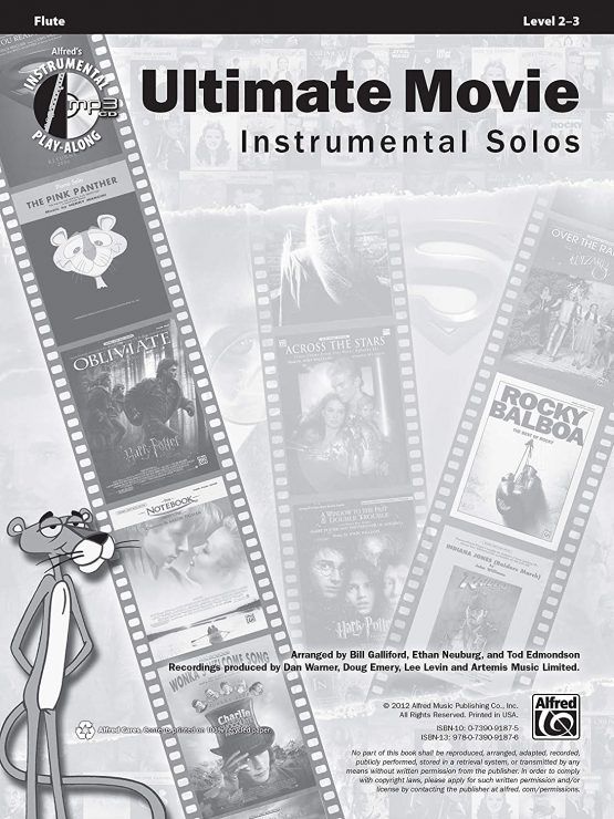 Ultimate Movie Instrumental Solos: Flute (Book & CD) - Image 4