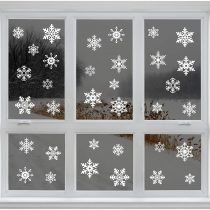 Articlings 42 Original Snowflake Window Clings | Fabulous Static PVC Stickers